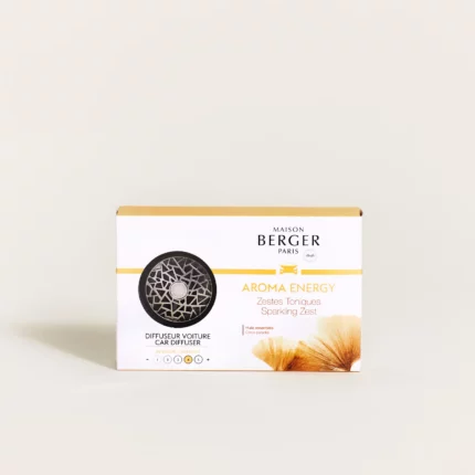 Aroma Energy Sparkling Zest Car Diffuser Set