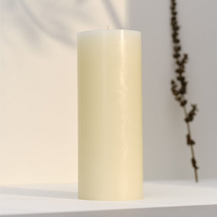 Cylindrical candle 125h Timeless Ivory