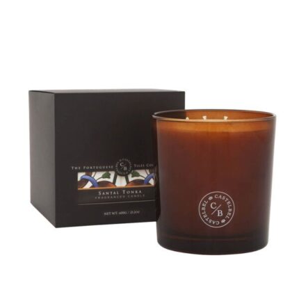 Aromatic Candle 3 Wicks Santal Tonka 600g