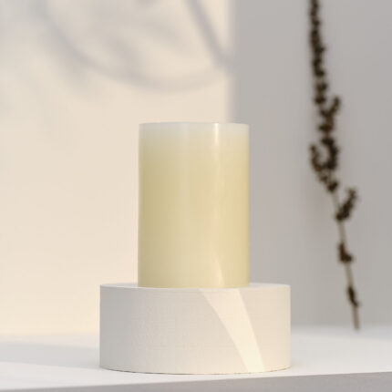 Cylindrical candle 50h Timeless Ivory