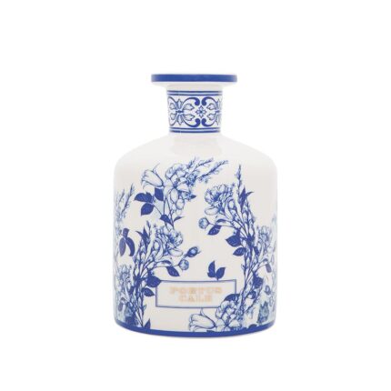 Gold & Blue Porcelain Diffuser Bottle (Empty) 2L