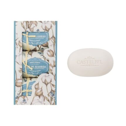 Castelbel Cotton Flower  Soap Set 3x150g