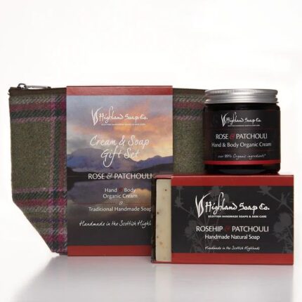 Rose & Patchouli Soap & Cream Gift Set