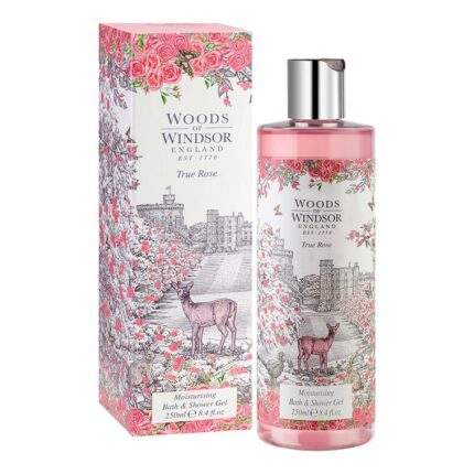 True Rose Moisturising Shower & Bath Gel 250ml