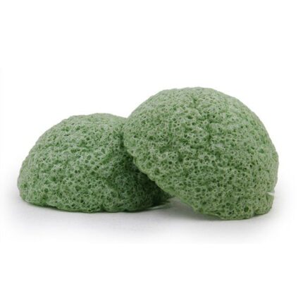 Konjac 100% natural vegetal sponge Green Tea