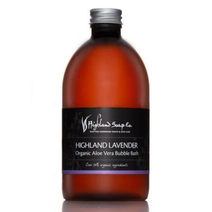 Highland Lavender Organic Bubble Bath 500ml