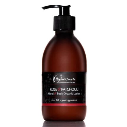 Rose & Patchouli Organic Hand & Body Lotion 300ml