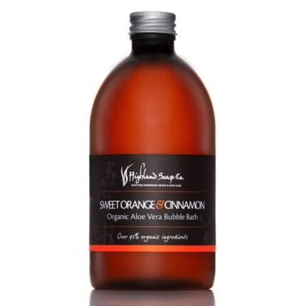Sweet Orange & Cinnamon Organic Bubble Bath 500ml