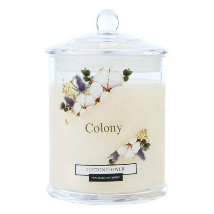 Colony Cotton Large Candle Jar 685g