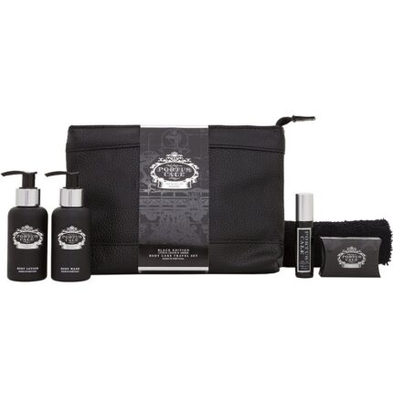 Portus Cale Black Edition Travel Set
