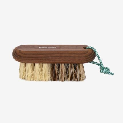 Andree Jardin hard and soft bristle vegetable brush - ash wood