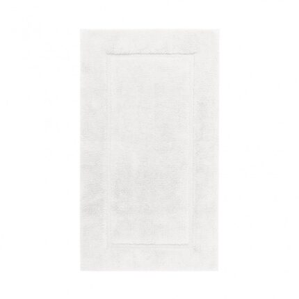 Egoist White Bath Rug 60 x 100cm