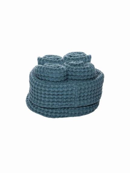 Favo Basket with 3 Towels