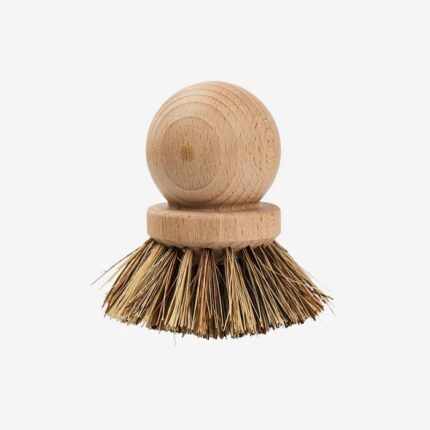 Andree Jardin pan : pot brush - beechwood - plant fibers