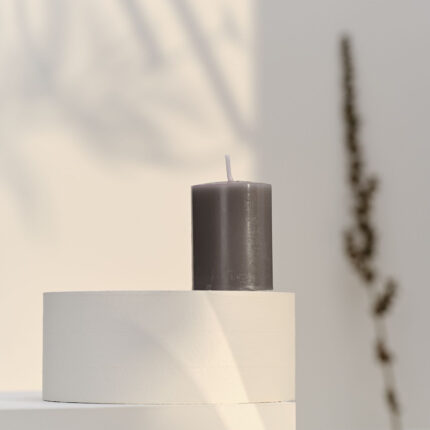 Votive candle 10h Timeless Gray