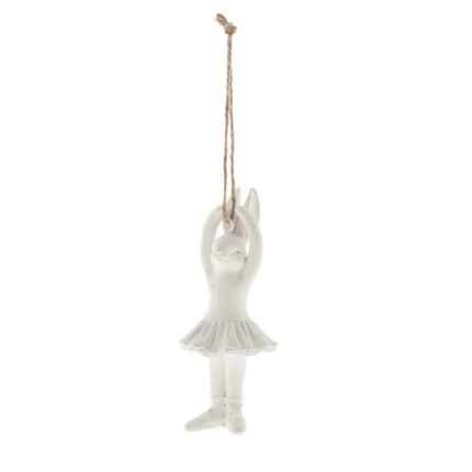 Semina Easter pendant Ballerina H11.5 cm. white