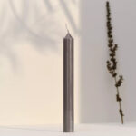 12 Straight Candles 7h Timeless Gray