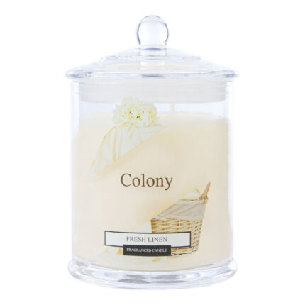 Colony Fresh Linen Large Candle Jar 685g