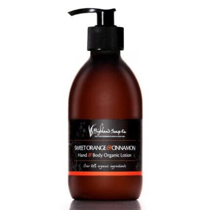 Sweet Orange & Cinnamon Organic Hand & Body Lotion 300ml