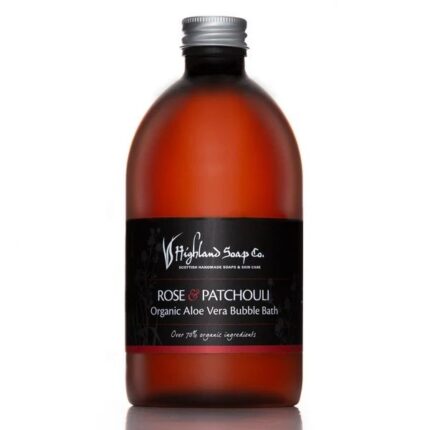 Rose & Patchouli Organic Bubble Bath 500ml