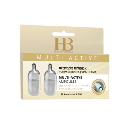 Active Ampoules Enriched with Hyaluronic Acid and Vitamin C