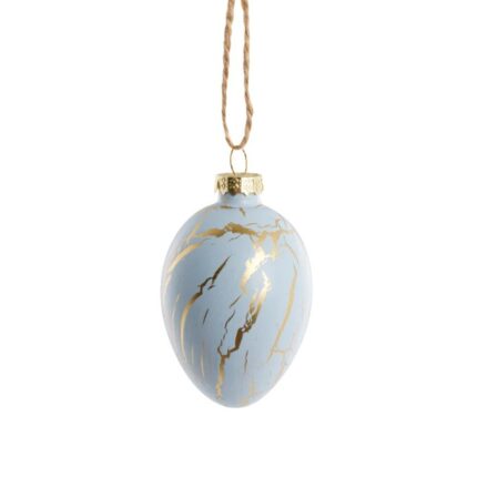 Fella Easter pendant Glass light blue 7 cm