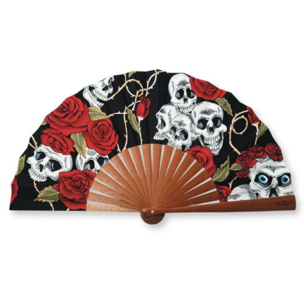 Calavera Handmade Eventail