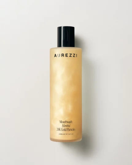 Aurezzi Mouthwash Menthol 24K Gold Particles