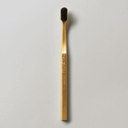 Aurezzi toothbrush Gold/Black 24K Gold Plated Medium
