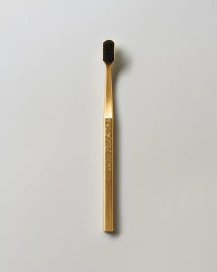 Aurezzi toothbrush Gold/Black 24K Gold Plated Medium