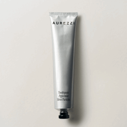 Aurezzi Toothpaste Silver Peppermint Silver Particles
