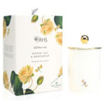 RHS Wildscents Water Lily & Bergamot Ceramic Candle