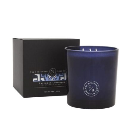 Aromatic Candle 3 Wicks Lavender Chamomile 600g