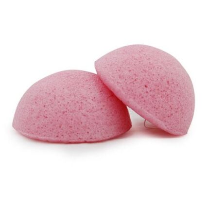 Konjac 100% natural vegetal sponge Rose