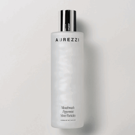 Aurezzi Mouthwash Peppermint Silver Particles
