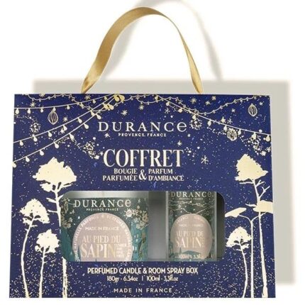 Candle and Home Fragrance Box at the Foot of the Tree