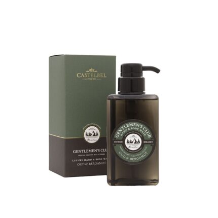 Castelbel Gentlemen's Club Oud  Hand  & Body Wash - GREEN 450mL