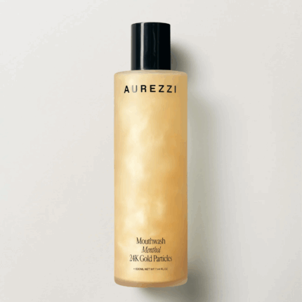 Aurezzi Mouthwash Menthol 24K Gold Particles