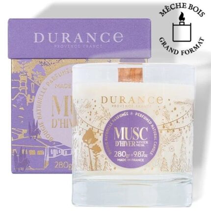Winter Musk Wooden Wick Candle