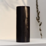 Cylindrical candle 125h Timeless Black