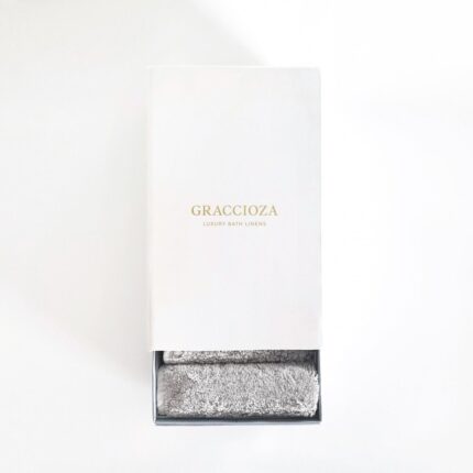 Egoist Washcloth Towels Gift Set Silver