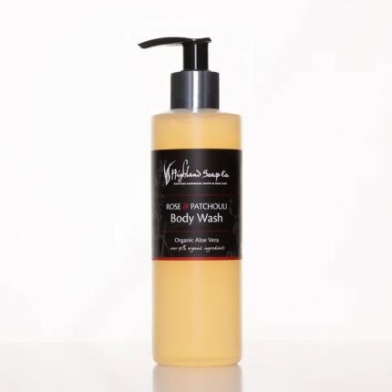 Rose & Patchouli Organic Body Wash 250ml