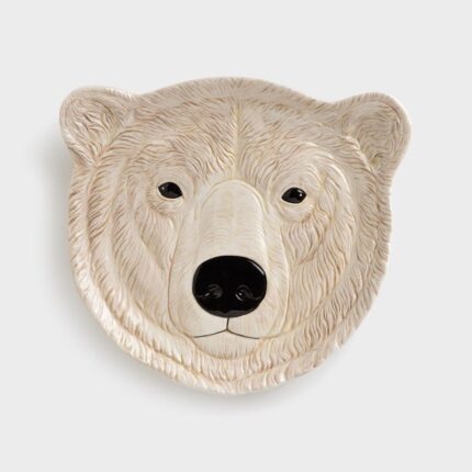 Plate polar bear