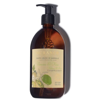 Liquid Marseille Soap Verbena & Kiwi 500ml Glass Bottle