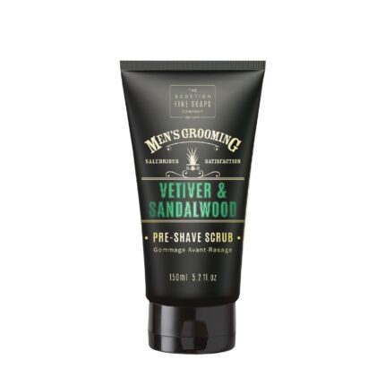 Vetiver & Sandalwood Pre Shave Scrub 150ml