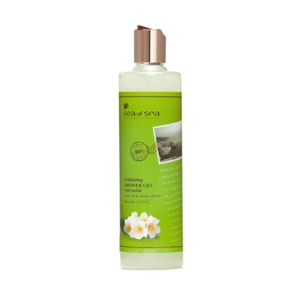 Exfoliating Shower Gel Green Tea & Jasmine Bloom 400ml