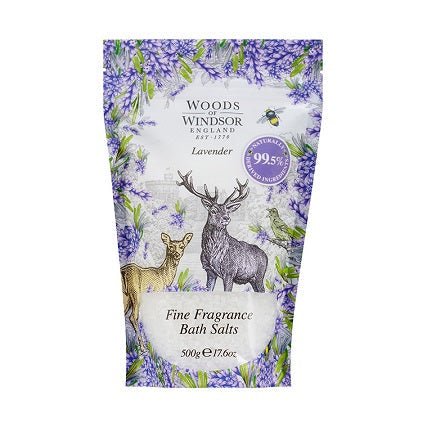 Lavender Fine Fragrance Bath salts 500gr
