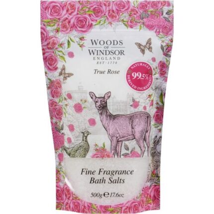 True Rose Fine Fragrance Bath salts 500gr