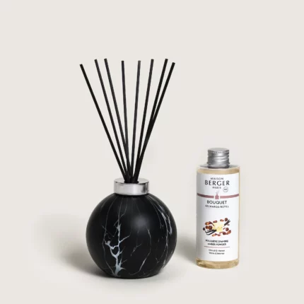 Black Marbled Scented Bouquet 413ml