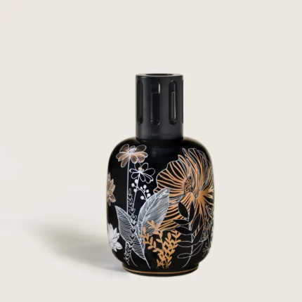 Black Vegetal Porcelain Lamp Berger